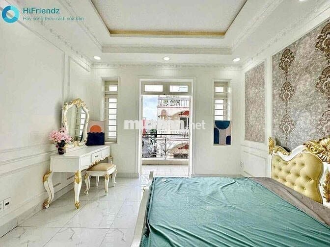 🏡 STUDIO BAN CÔNG FULL NỘI THẤT – PHONG CÁCH TÂN CỔ ĐIỂN SANG TRỌNG