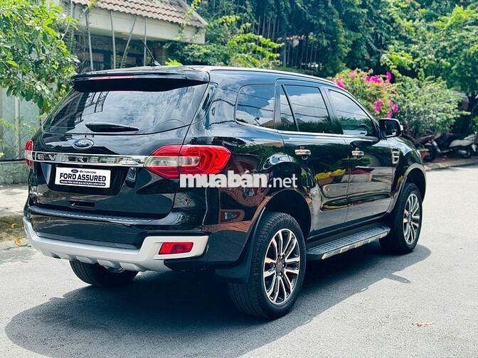Ford Everest Titanium 2.0L 2018 Đen 68.000 km