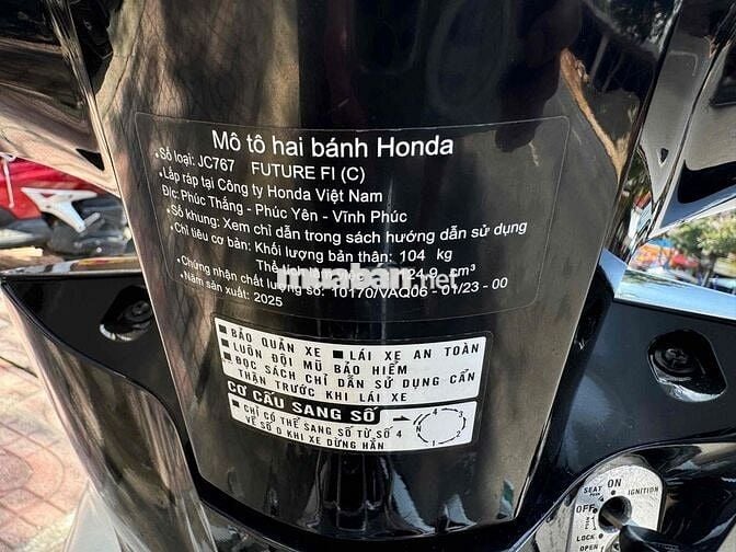 Honda Future Led 2025 Trắng Việt Nam