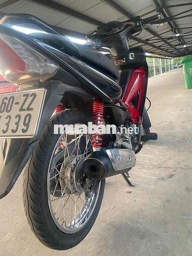 Honda Wave RSX 100 Đen, Đỏ giấy tờ đầy đủ biển 60