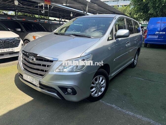 Toyota Innova 2015 Số sàn Bạc 115.000 km