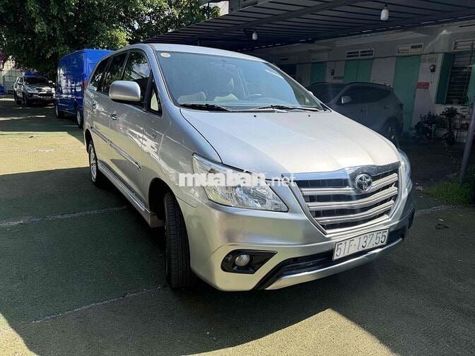 Toyota Innova 2015 Số sàn Bạc 115.000 km