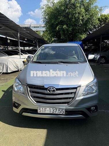 Toyota Innova 2015 Số sàn Bạc 115.000 km