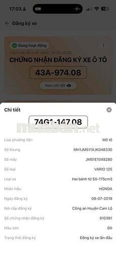 Honda Vario 125 2019 Đỏ 40000 km