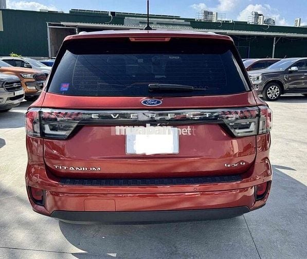 Ford Everest Titanium 4x4 2022 Đỏ 58.000km