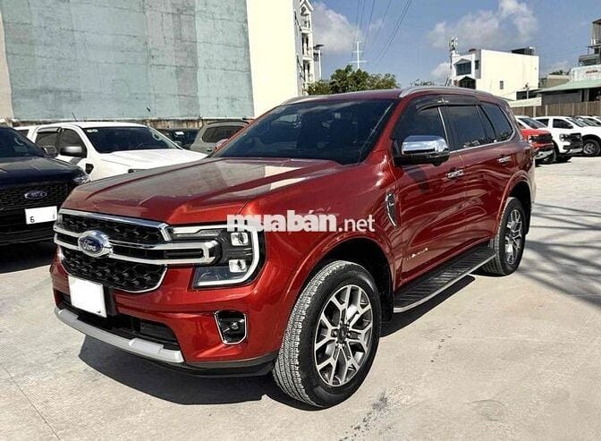 Ford Everest Titanium 4x4 2022 Đỏ 58.000km
