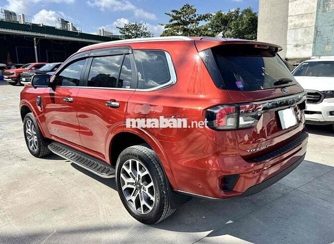 Ford Everest Titanium 4x4 2022 Đỏ 58.000km