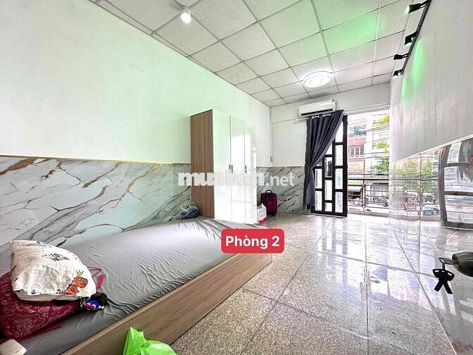 Nguyên lầu 1 -90m2-2Pn + ban công- nhà mặt tiền