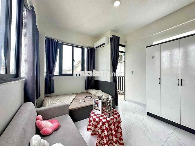 FREE TIỀN NHÀ THÁNG 7-STUDIO SÁT VLU,IUH-BAN CÔNG-CỬA SỔ TRỜI