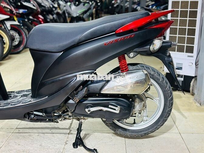 XE MÁY THỊNH PHÁT- VISION 110 ĐEN NHÁM ĐỜI CHÓT 