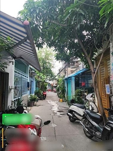CĂN 1: BÁN NHÀ HẺM 4M(XH) BÀ HOM, P.13, Q.6, 6.3 TỶ.