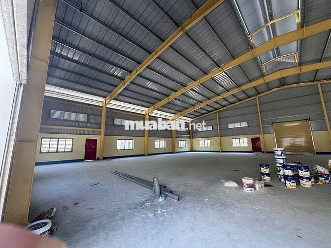 CHO THUÊ KHO/XƯỞNG 1.200m² –GẦN QL1A BẾN LỨC, LONG AN điện 125KVA