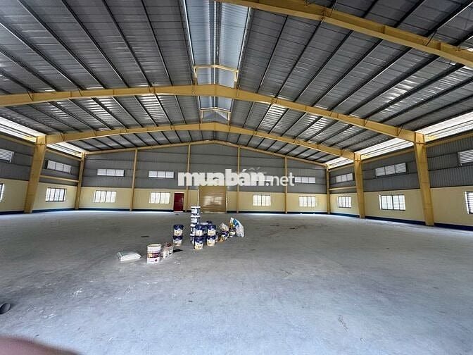 CHO THUÊ KHO/XƯỞNG 1.200m² –GẦN QL1A BẾN LỨC, LONG AN điện 125KVA