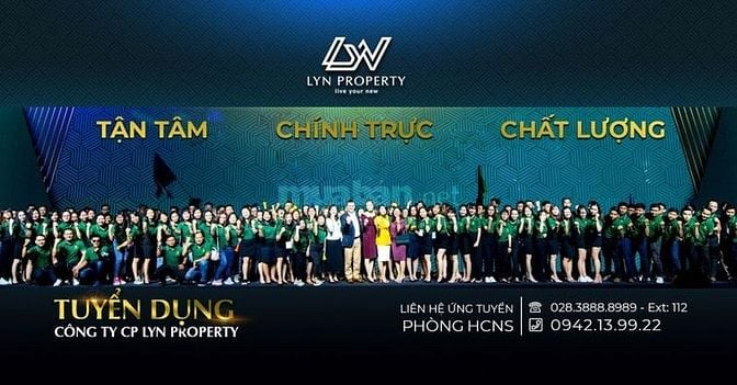 Tuyển dụng 10 chuyên viên Kinh Doanh BĐS, LCB 7tr/ tháng