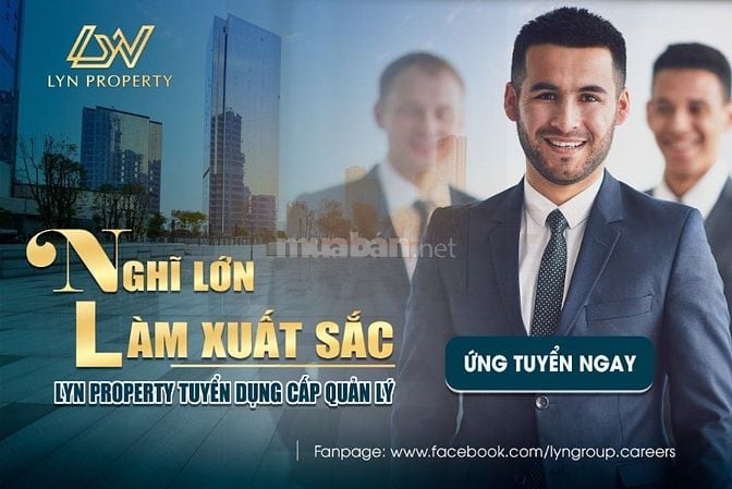 Tuyển dụng 10 chuyên viên Kinh Doanh BĐS, LCB 7tr/ tháng