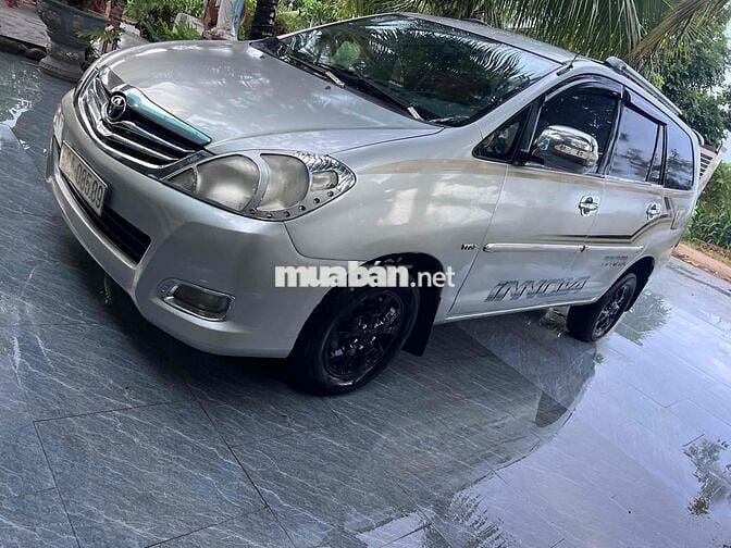 Toyota Innova 2007 Bạc số sàn