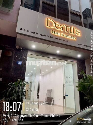 Cho thuê MBKD Tầng 1 (35m²) NGÕ 2 Ô TÔ TRÁNH - Đường Nguyễn Thị Định