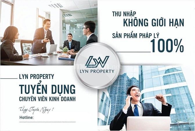 Tuyển dụng 10 chuyên viên Kinh Doanh BĐS, LCB 7tr/ tháng