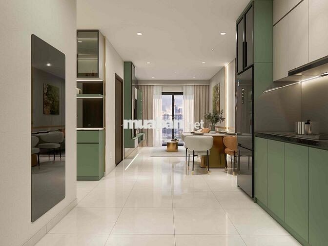 Căn hộ 2PN, 2WC ngay Metro số 2, hướng view đẹp