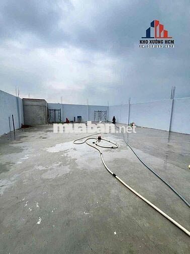 Cho Thuê Xưởng Hóc Môn 600m mới xây