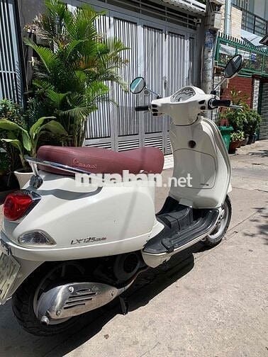 Piaggio Vespa LX 125 3vie Fi 2013 Trắng Bs.Tphcm