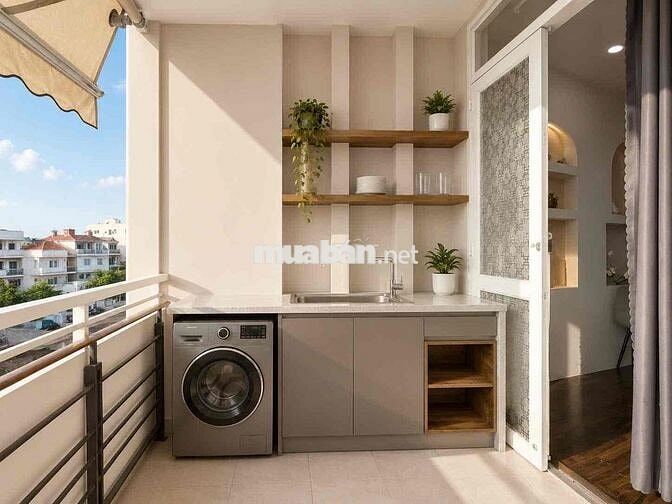 CHO THUÊ CĂN HỘ 2PN- CÓ BAN CÔNG- FULL NT MỚI- KHU VỰC TÔ HIẾN THÀNH