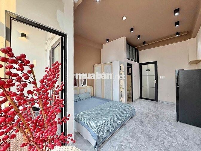 Khai Trương Căn Studio Ban Công Full Nội Thất Ngay Aeonmall Tân Phú
