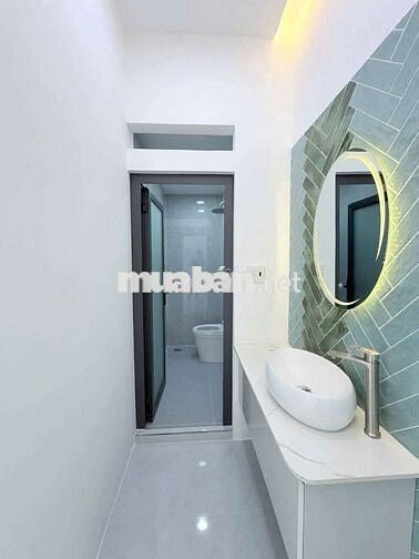 Nhà mới ở liền sát MT Hưng Phú P9, Q8( Có Phòng Ngủ Tầng Trệt )