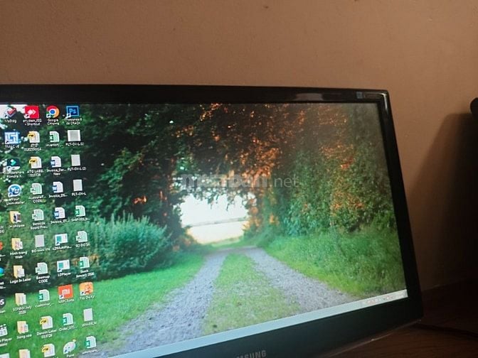 Thanh lý bộ pc + 2 màn ss 27 inch