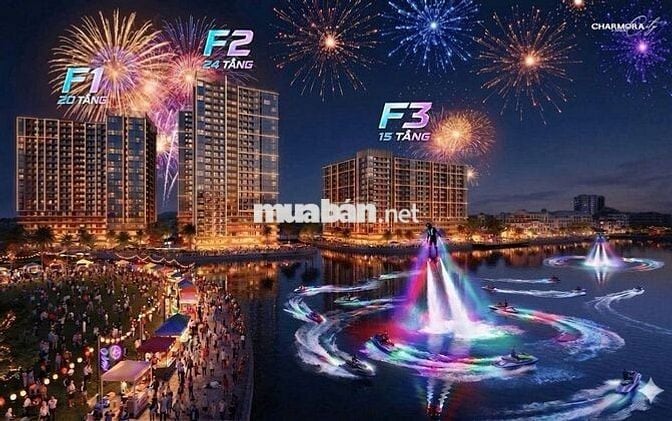 Bán căn hộ pháo hoa tại đảo Festival, Sun Group Nha Trang giá tốt