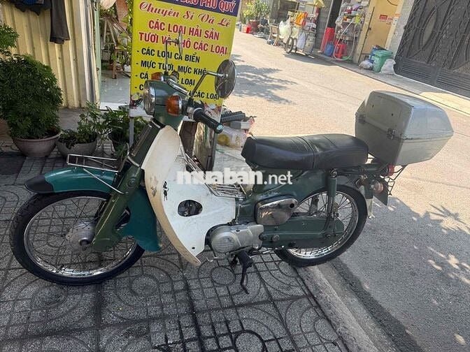 Honda Cub 50cc Xanh lá Trắng 50cc