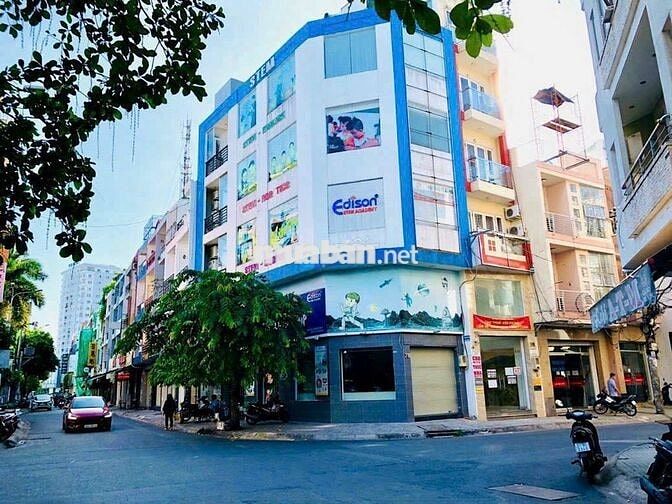 GÓC 2 MT MẶT TIỀN HOA SỨ - PHAM XÍCH LONG - 6X15m - 5 TẦNG THANG MÁY