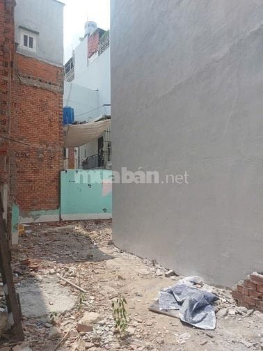 CĂN 1: BÁN ĐẤT HẺM 3M ÂU CƠ, P.10, Q.TÂN BÌNH, 4.5 TỶ.