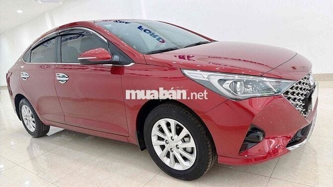 Hyundai Accent 2021 Số sàn 37000 km Đỏ
