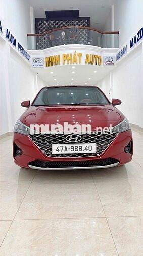 Hyundai Accent 2021 Số sàn 37000 km Đỏ