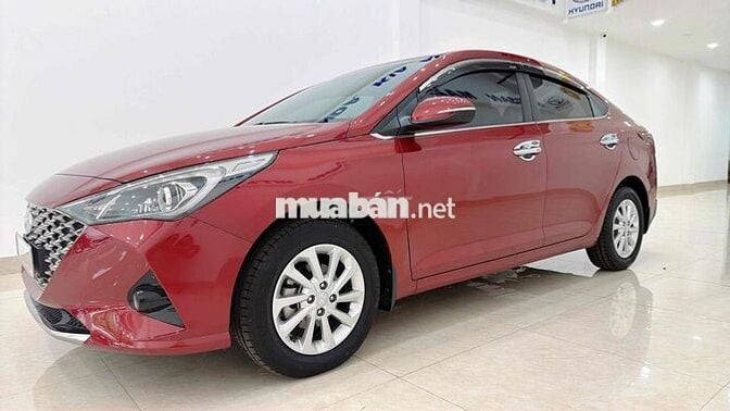 Hyundai Accent 2021 Số sàn 37000 km Đỏ