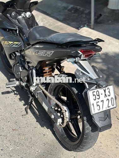 Yamaha Exciter 150 2017 Đen Đèn LED