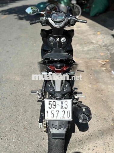 Yamaha Exciter 150 2017 Đen Đèn LED