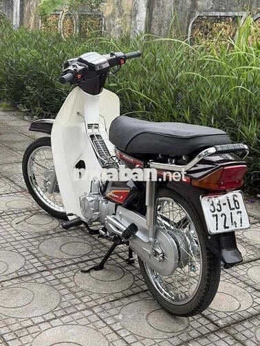 Honda Dream Thái Trắng Đen Số sàn