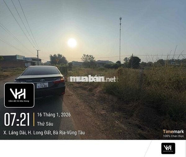Bán đất Láng Dài - Đất Đỏ 600m2