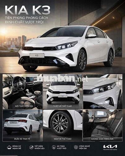 Kia K3 Luxury 1.6L Tự động Trắng