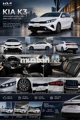 Kia K3 Luxury 1.6L Tự động Trắng