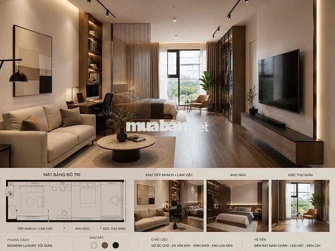 Bán Officetel PiCity Sky Park 32m2 tầng 5 giá 1,25 tỷ