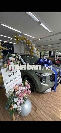 Kia Carnival Xanh rêu 7 chỗ