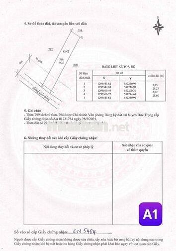 BÁN ĐẤT TRUNG TÂM TÂN HỘI - ĐỨC TRỌNG - SỔ RIÊNG - FULL THỔ CƯ