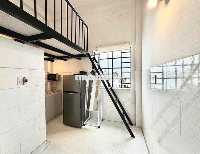CĂN HỘ GÁC CỬA SỔ THOÁNG PHẠM VĂN CHIÊU GÒ VẤP FULL NỘI THẤT