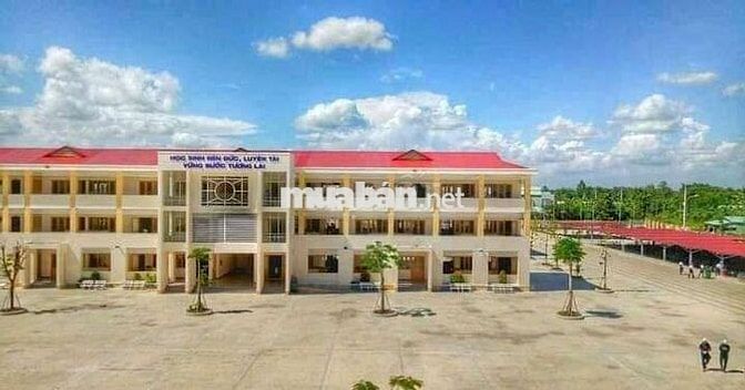 Đất thổ cư mặt tiền đường, đối diện trường THPT Song Phú