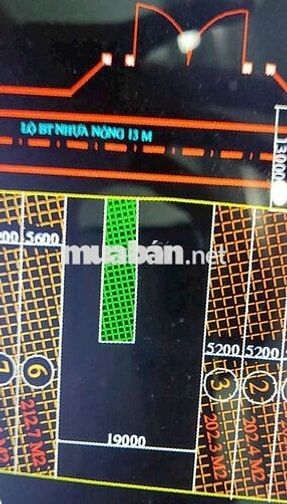 Đất thổ cư mặt tiền đường, đối diện trường THPT Song Phú