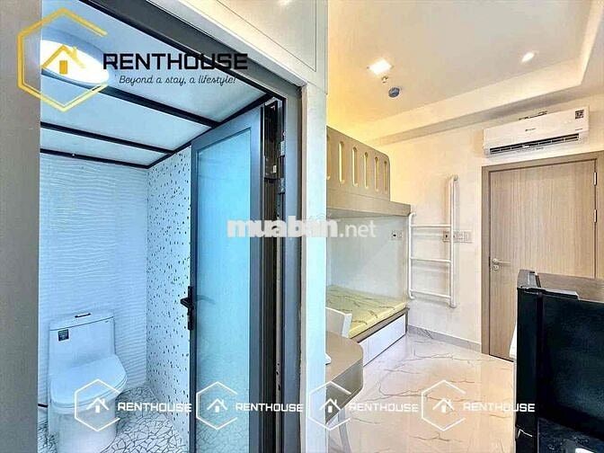 cho thuê Phòng trọ xịn 2 không gian gần ĐH công nghiệp, full nội thất