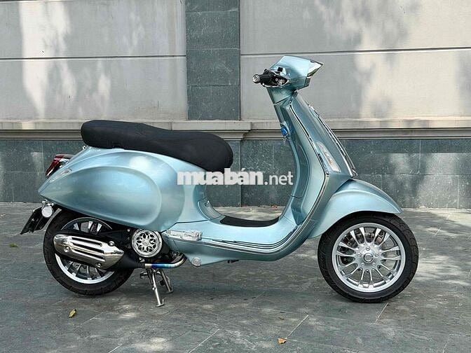VESPA SPRINT ABS 2021 XANH BĂNG FULL OPTION BSTP